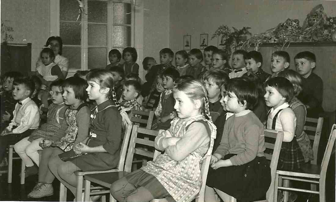 Städtischer Kindergarten 1962/1963