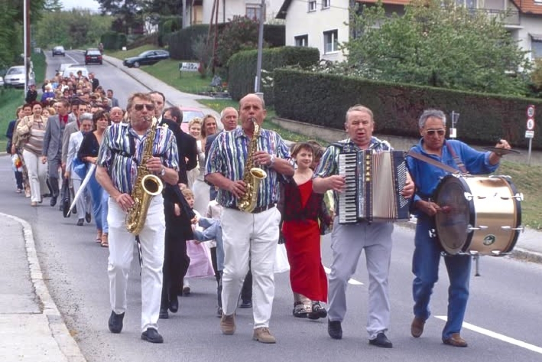 Die Sonny Boys bei einer Hochzeit in Drumling - Wertner/Frebel/Benedek/Holler