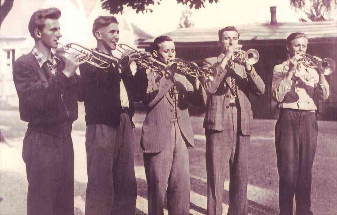 Stadtkapelle: Übertragung der RAWAG auf dem Sender Wien I. unter Mitwirkung einer Blasmusikgruppe der Musikschule (Trompetenregister) - Kappel/Schönfeldinger/Obojkovits/Stubits