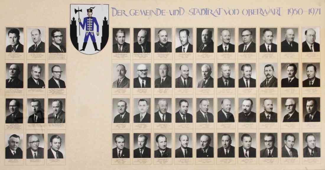 Stadtgemeinde: der Gemeinderat und Stadtrat von 1950 bis 1971