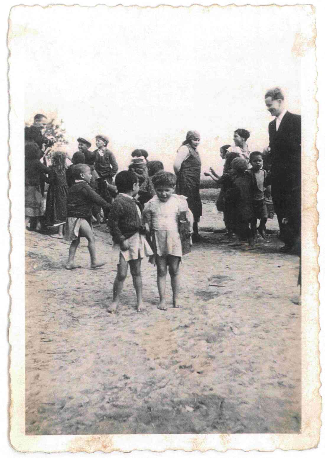 Kinder in der 1. Romasiedlung in der heutigen Mühlgasse "Zigeunerkolonie" 1857/76 - 1939