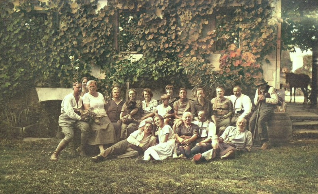 Abschied aus Oberwart von Kanzleioffizial Erich Müllers am 15. Mai 1927