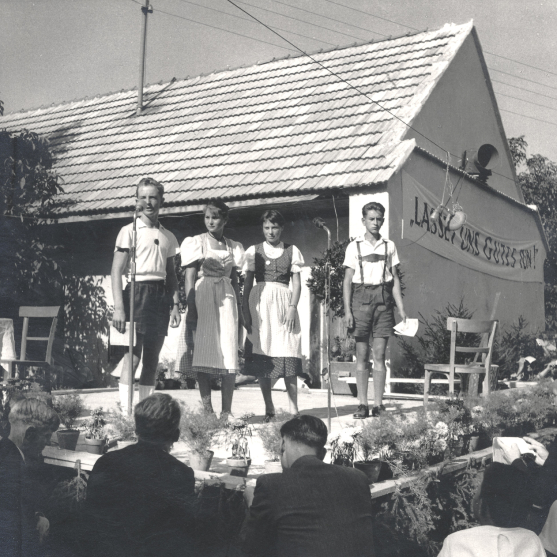 Evang. Pfarrgemeinde AB - Gustav Adolf Fest 1954: Beitrag der Jugend (Anezhofer/Szabo/Pfeiler/Strauss)