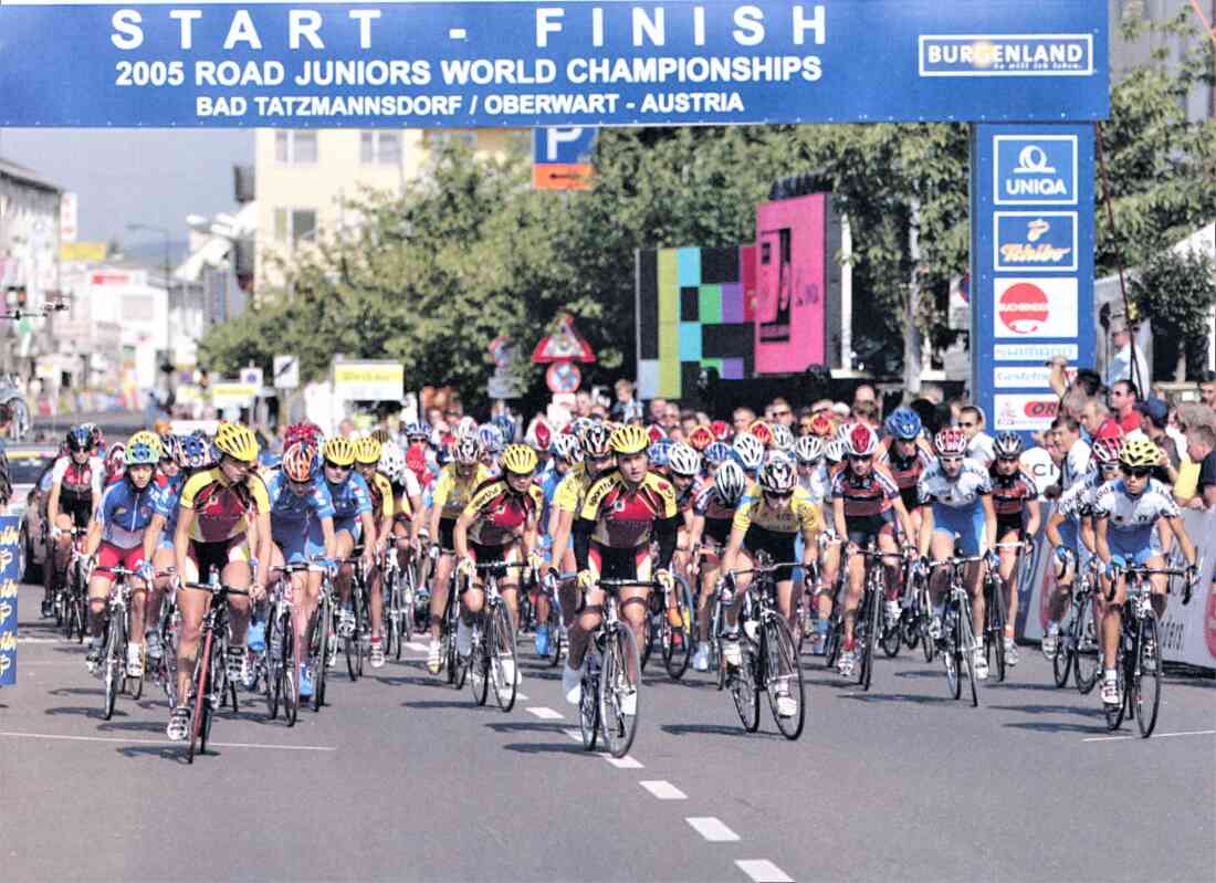 Junioren Rad Weltmeisterschaft 2005 in Oberwart und Bad Tatzmannsdorf