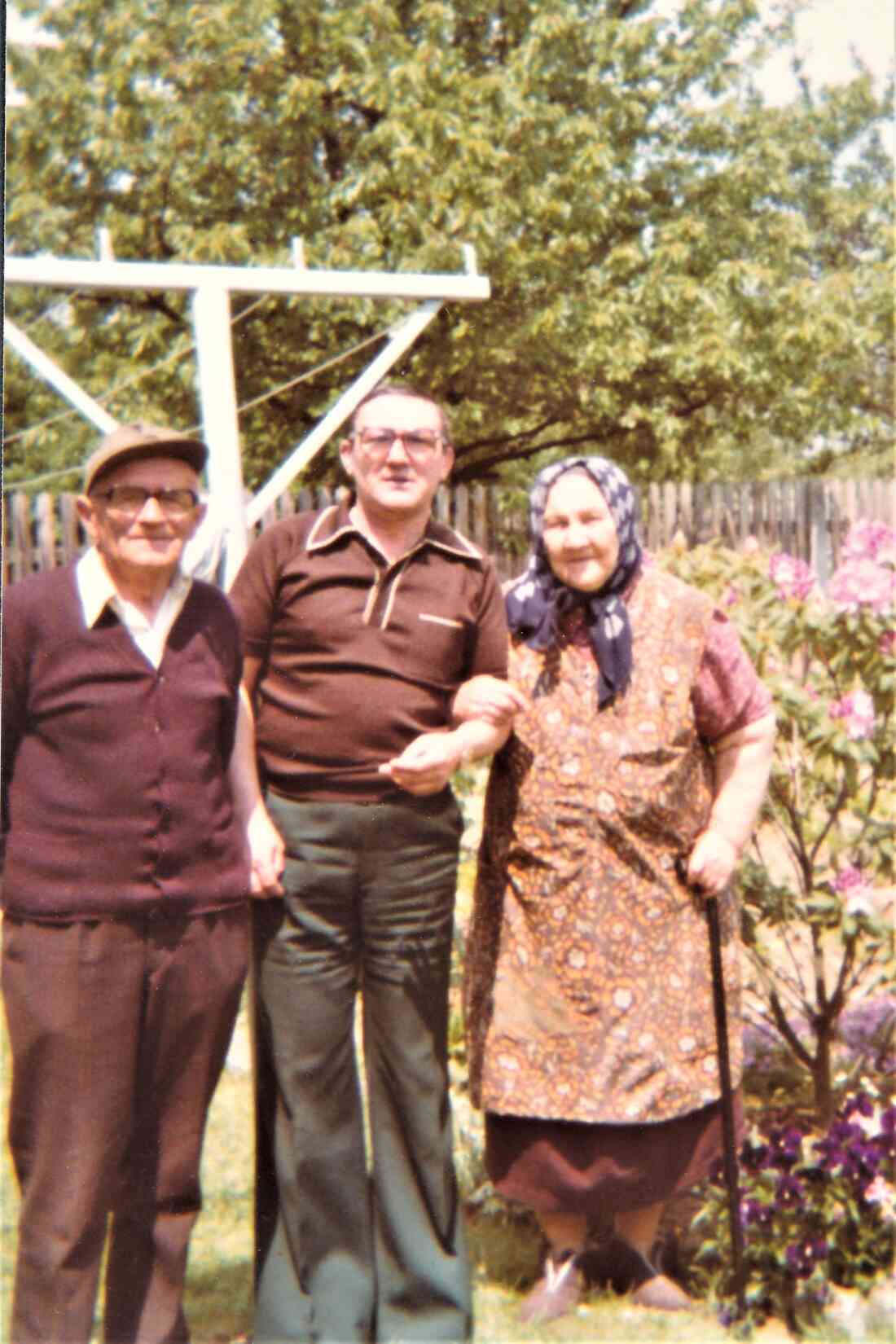 Alexander Benkö, Josef "Jimmy" Nemeth und Rosa Benkö