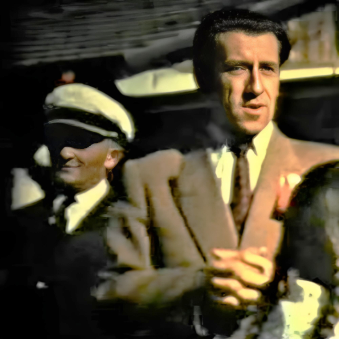 Stadtkapelle: Kplm. Johann Kappel und VzBgm. Ernst Kapai