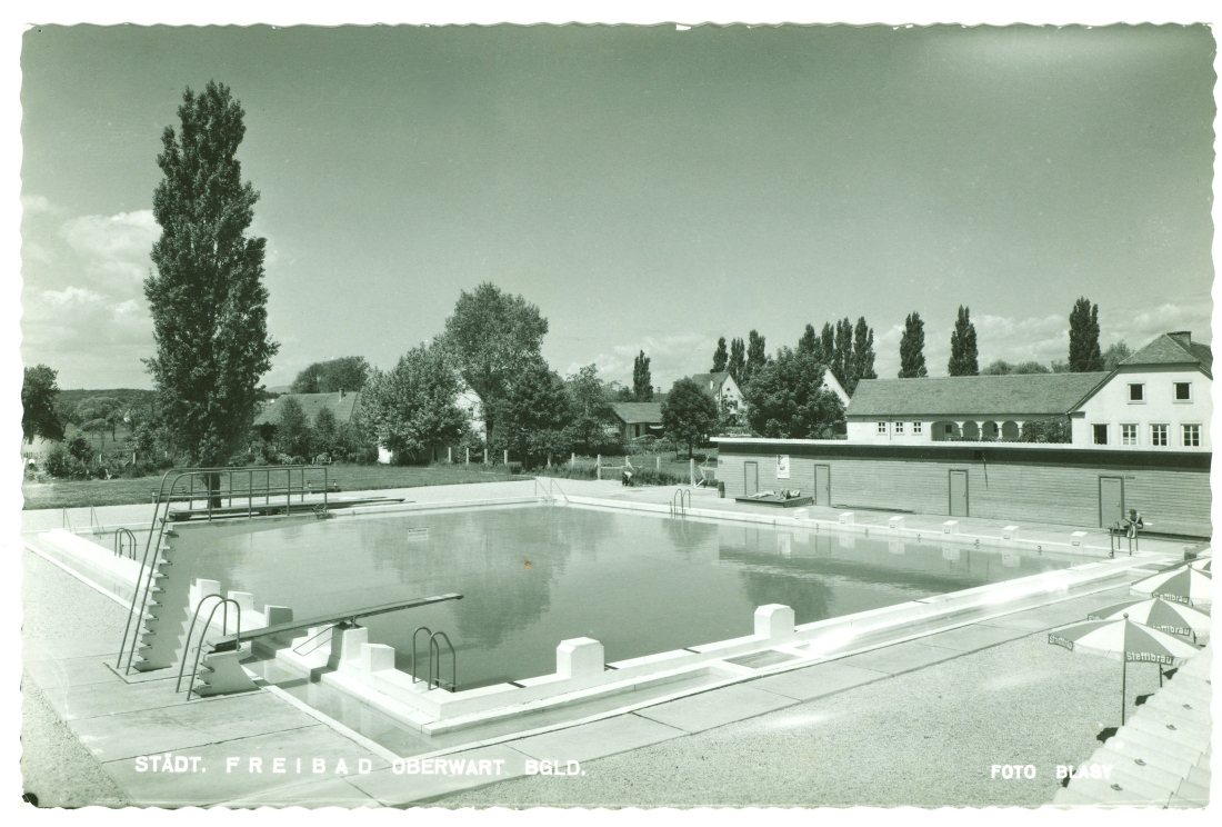 Das Freibad - damals noch "Schwimmbad" genannt