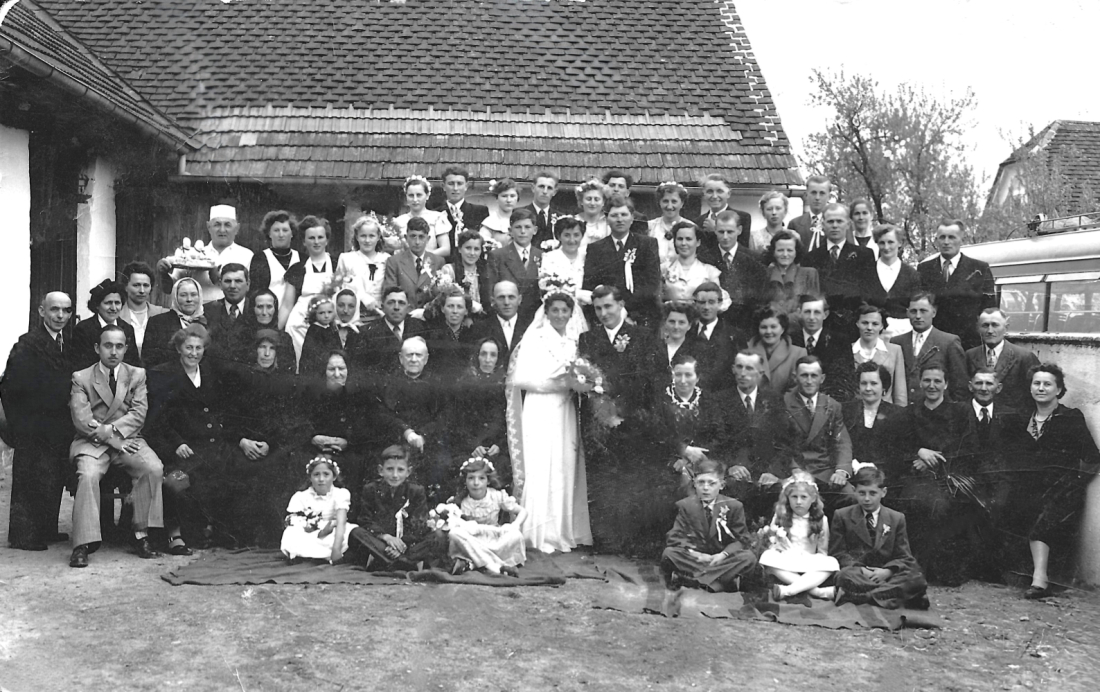 St. Martin: Hochzeitgesellschaft der Hochzeit Johann Klepits und Margarethe Hofstätter