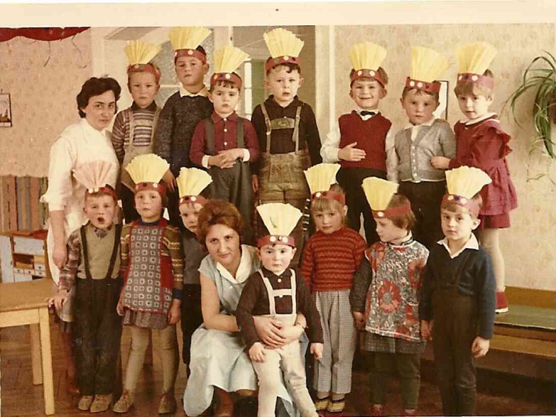 Städtischer Kindergarten 1962/1963