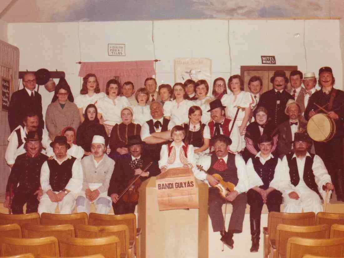 Reformierter Leseverein: Theaterstück  "Bandi Gulyás" 1976