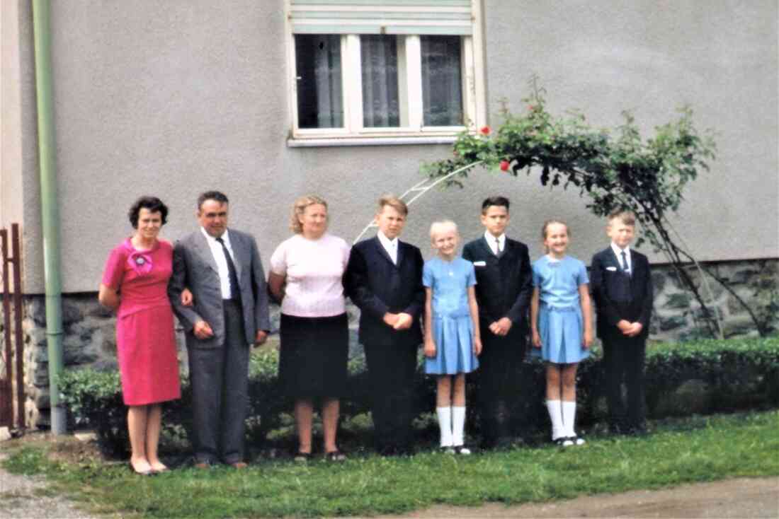 Bild der Familie Oswald (Grazerstraße 35): Besuch aus Canada