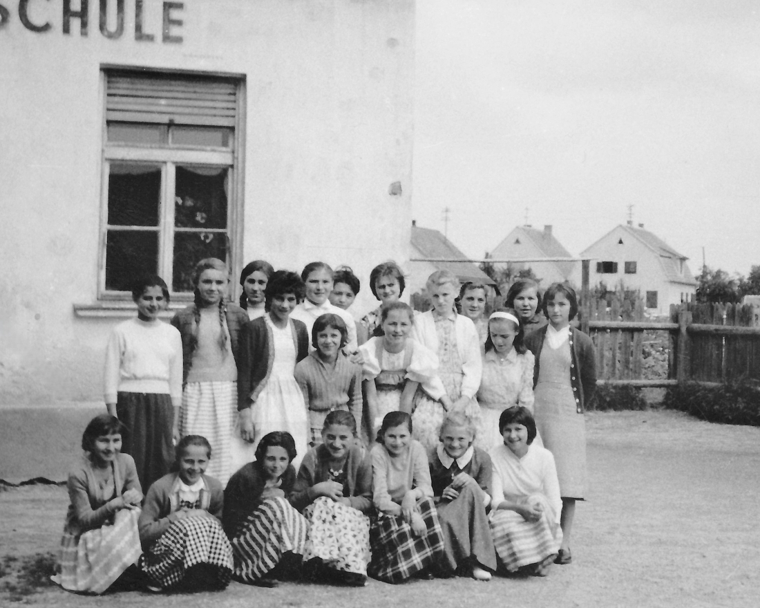 Klassenfoto 1958/1959 - Kantorschule (Grazerstraße 44)
