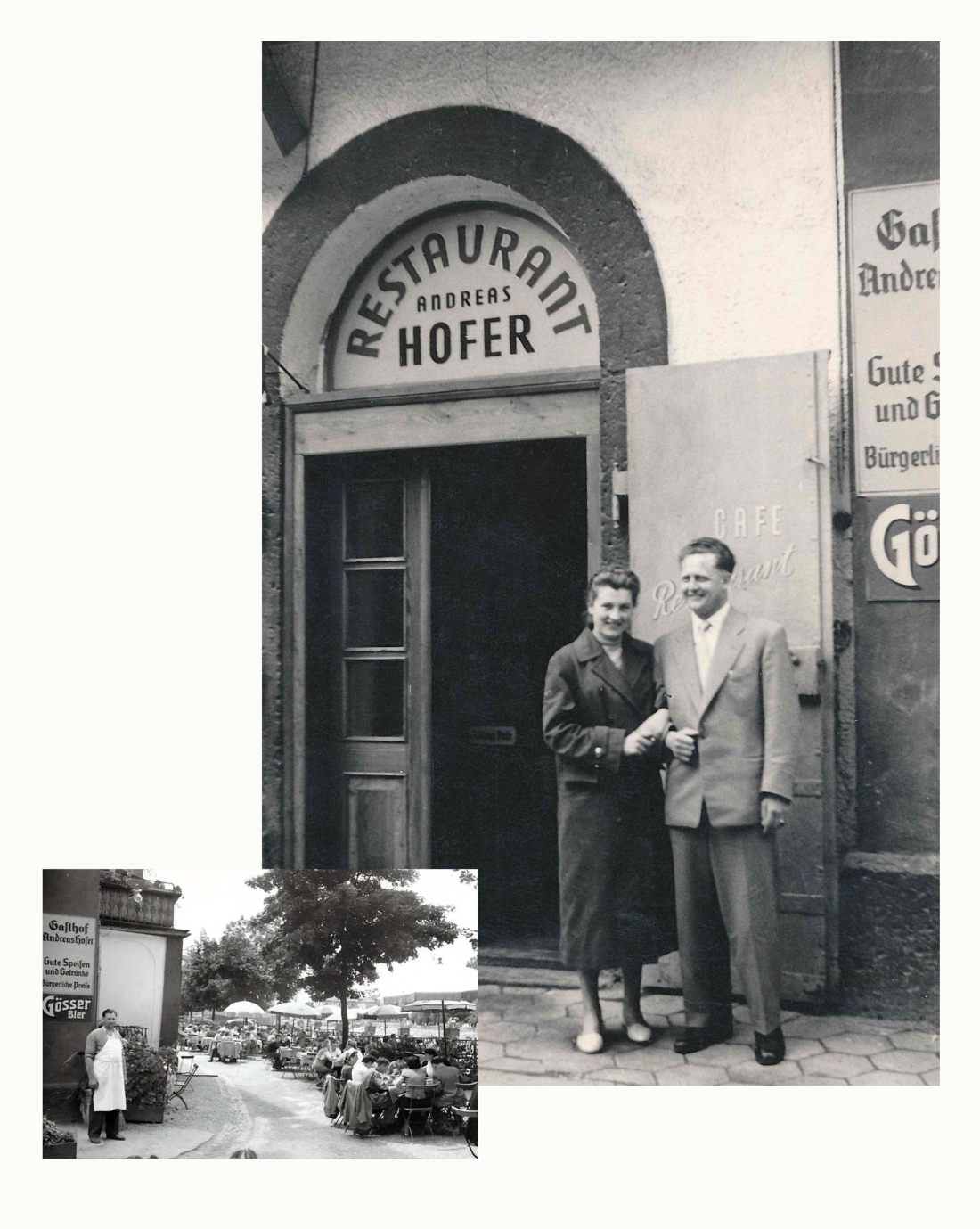 Margareta Brandstätter und Gustav Neubauer auf Verwandtenbesuch in Innsbruck