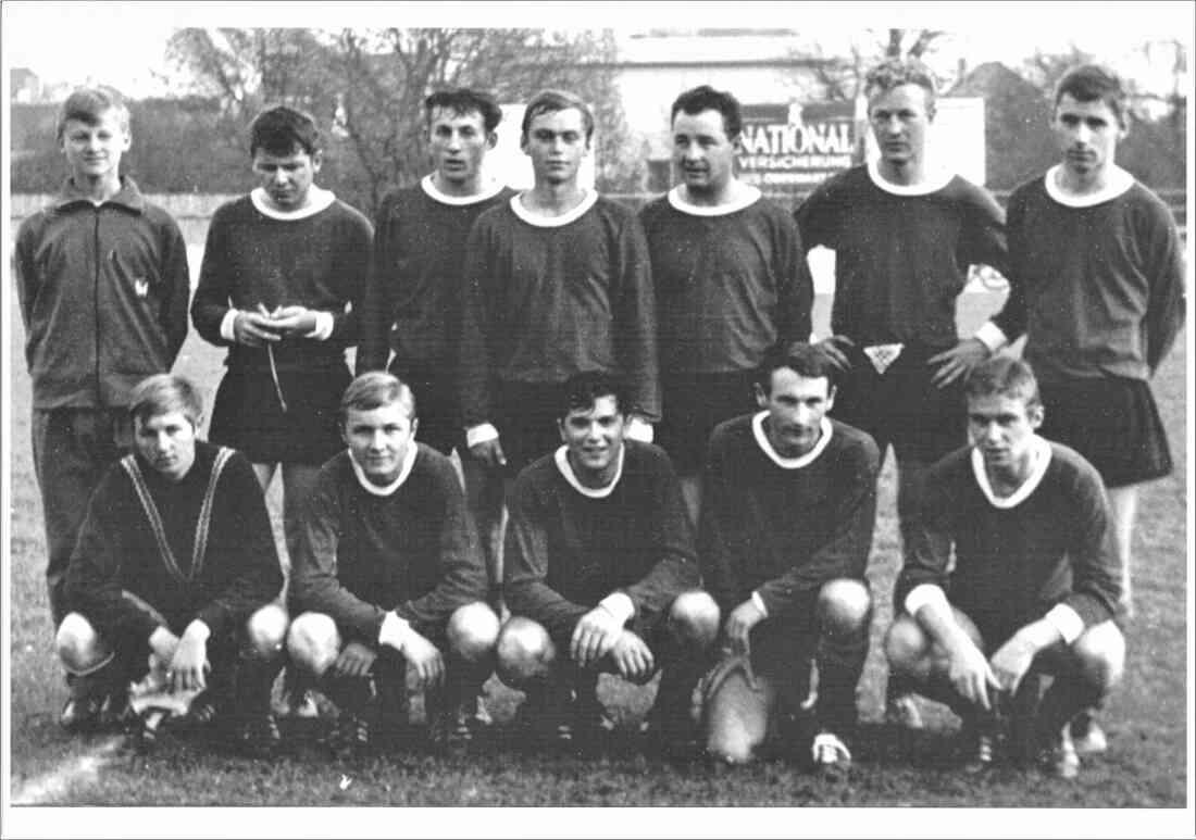 Fußball: Reservemannschaft des SC Oberwart - 1969