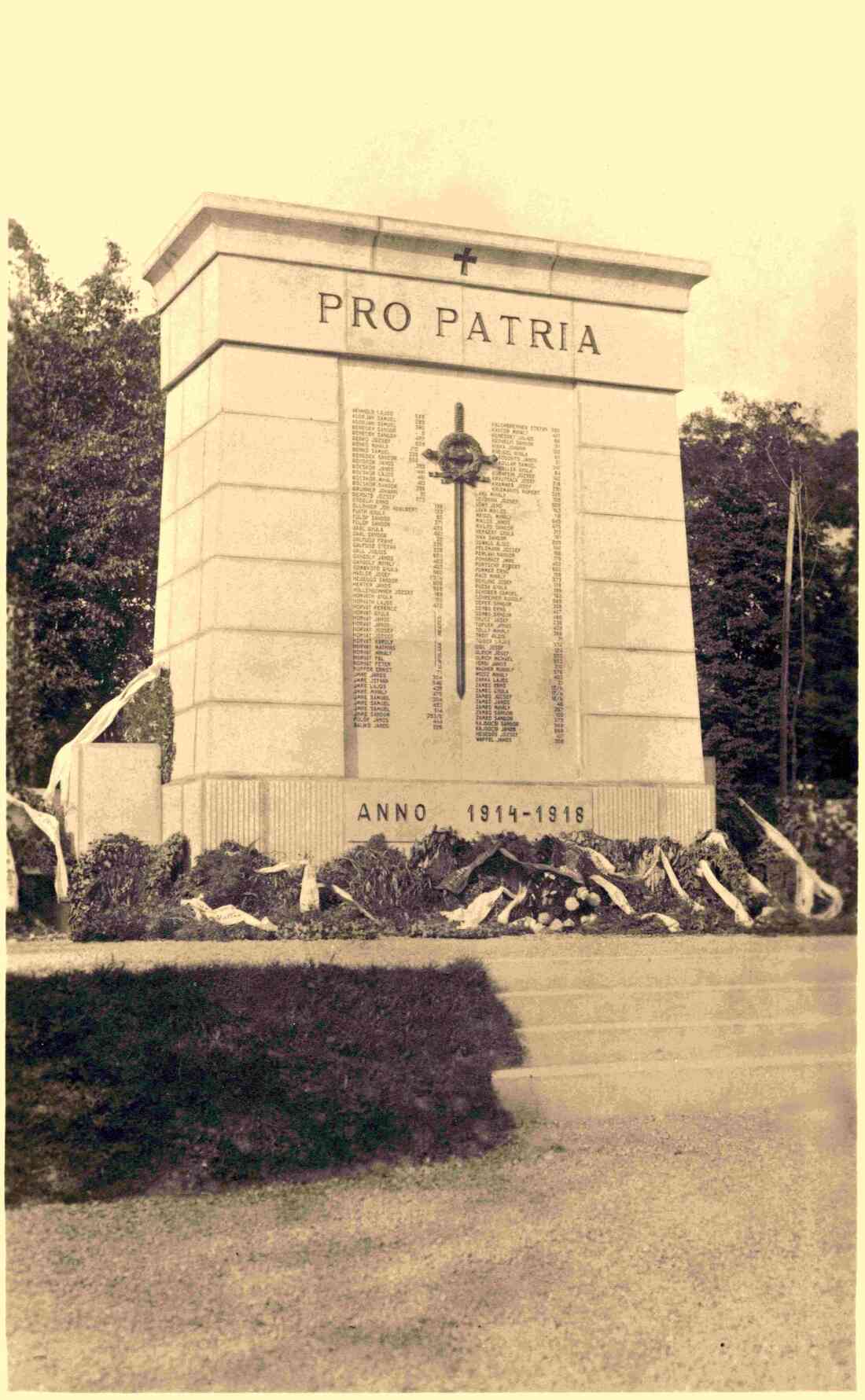 Kriegerdenkmal im Stadtpark