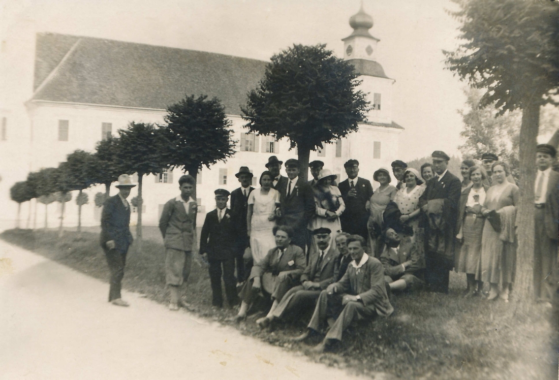 Ausflug des Männergesangvereins zum Chorherrenstift Vorau - Lang/Riegler/Wilkowitsch/Zimmermann/Kuch/Schober/Kasper/Mühl