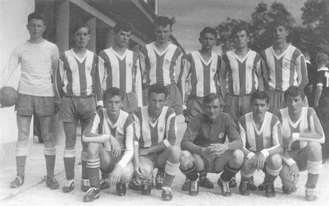 Fußball: Reservemannschaft des SC Oberwart - 1965