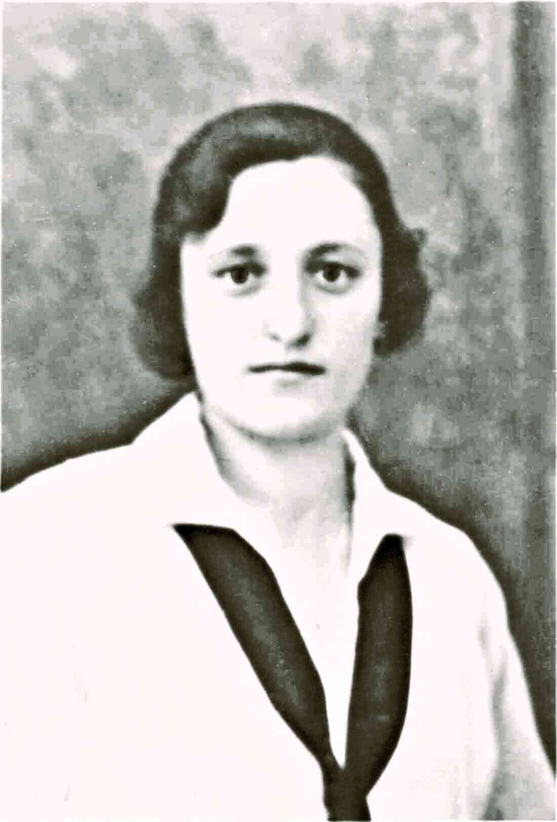 Juliane Topler, geb.Nemeth (*1907/ +1979) - Portrait