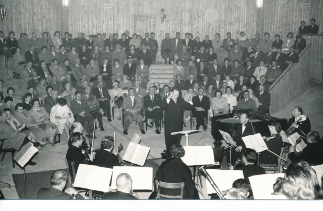 Orchesterkonzert in der Rotunde unter der Leitung von Dir. Karl Messner am 31. Mai 1959 - Bucher/Pirch/Nemecz/Dax