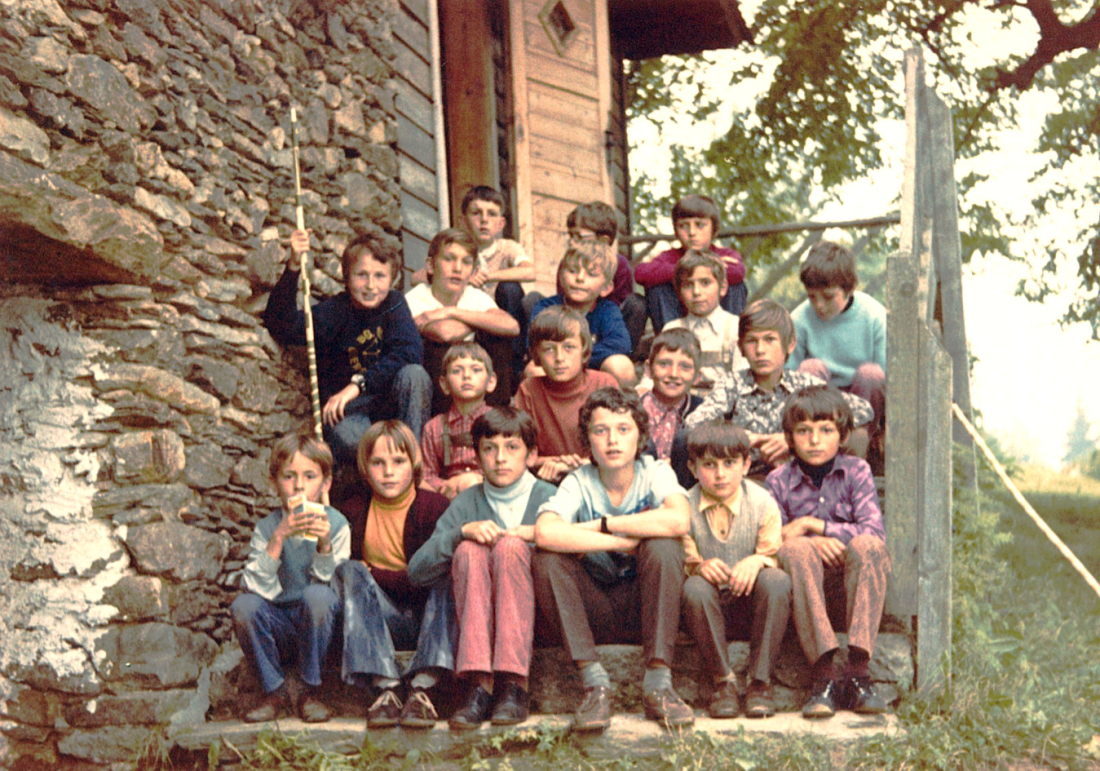 Jungschargruppe auf Lager am Masenberg / Steiermark