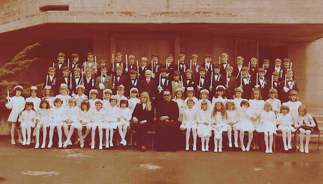 Röm. kath. Pfarre: Hl. Erstkommunion 1978 - Steszgal/Triber