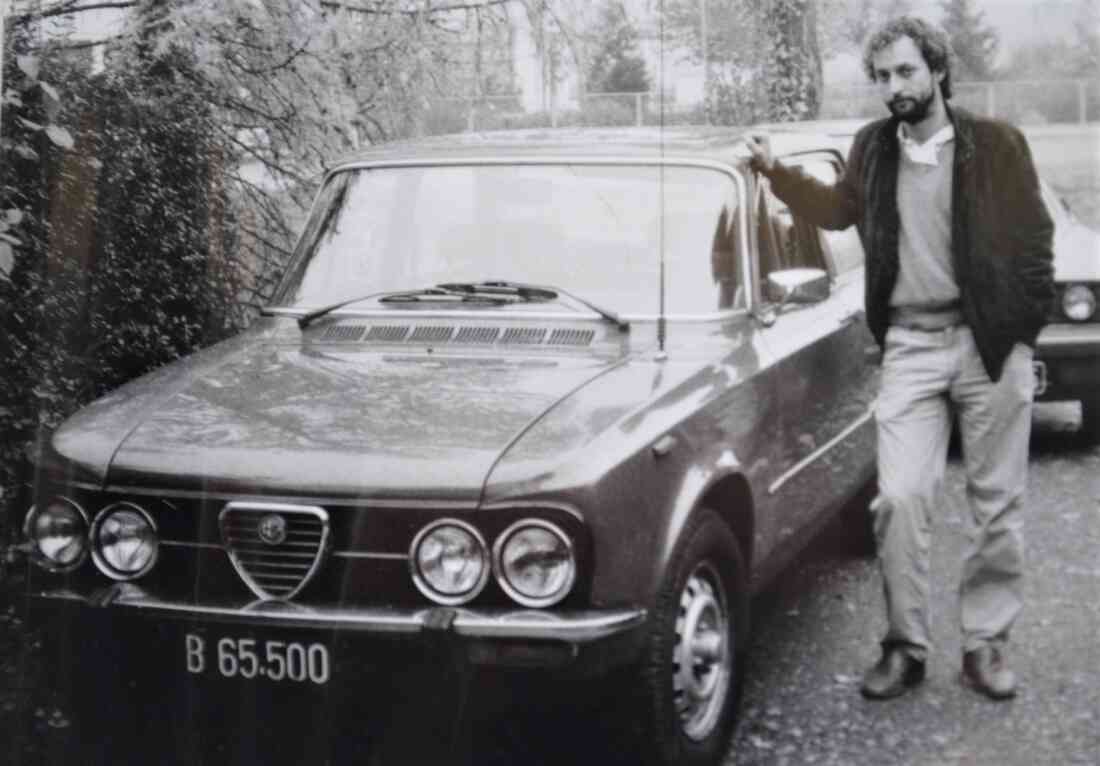 "Unsere Autos" in den 80-er Jahren: Peter Sitar und der Alfa Romeo