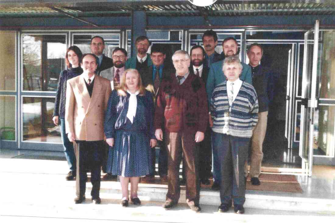 Lehrkörper der Berufsschule 1995 - Holper/Mühl/Ritter/Guger/Somogy/Solyok/Adelmann/Lackner/Beigelböck/Binder/Hagenauer/Kulmer/Racz