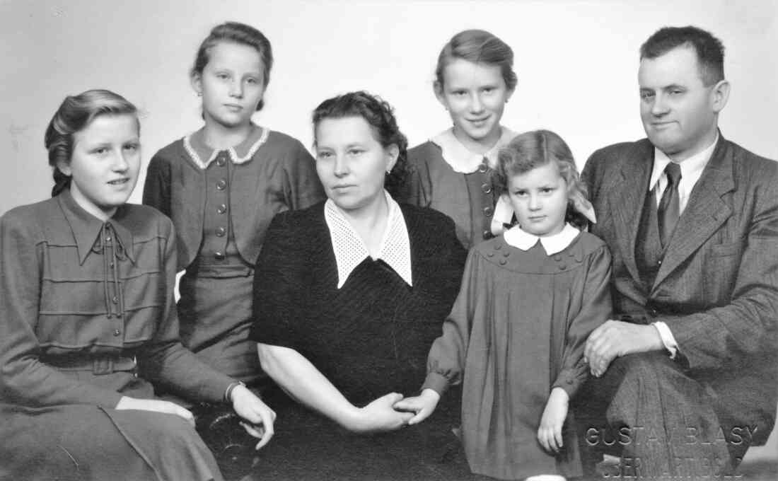 Familienfoto Fam. Ludwig Schober jun.