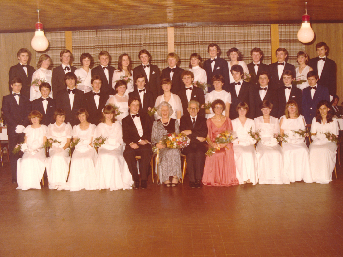Tanzkurs der Evang. Pfarrgemeinde AB Oberwart: Abschlusskränzchen im Gasthaus Petschinger in Rotenturm - Gruppenbild (Böhm/Lerch)
