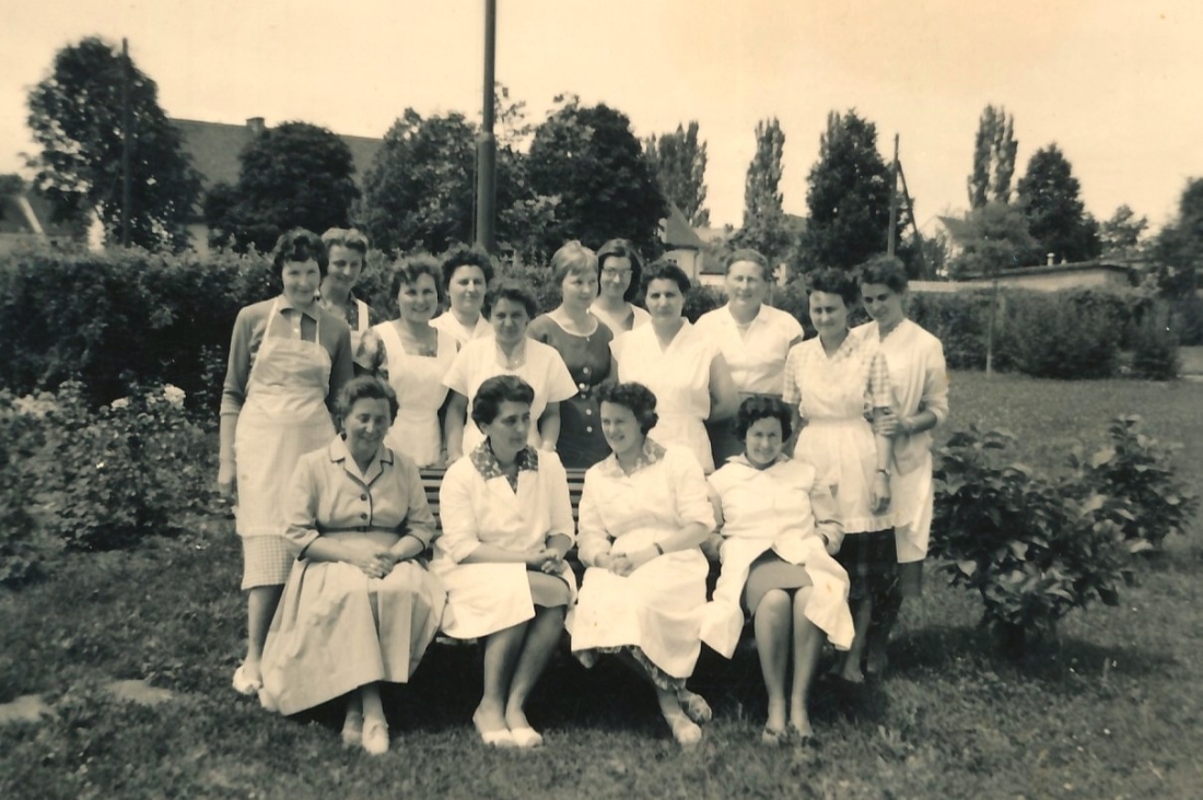 HBLA / Frauenberufsschule - Kochkurs im Jahr 1960