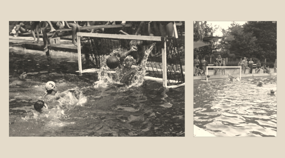 Freibad / Schwimmbad: Wasserball