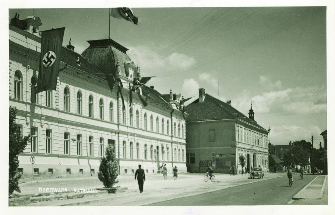 Stadtgemeinde: Rathaus zur Zeit der Nationalsozialisten - NAZIS