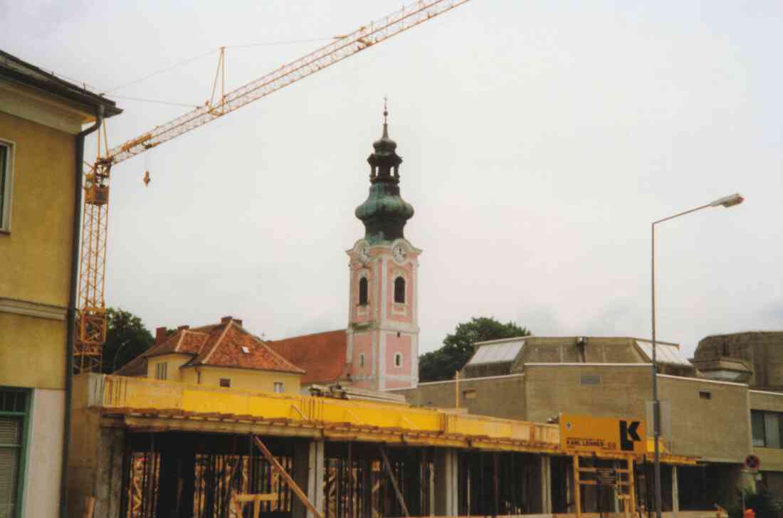 Bau der ALAG-Passage (Kauf &Park - heute Helvetia-Passage) - Steinamangererstraße 9