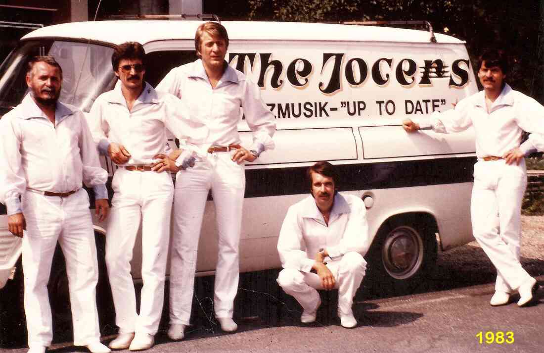 So waren die "The Jocers" im Jahr 1983 unterwegs