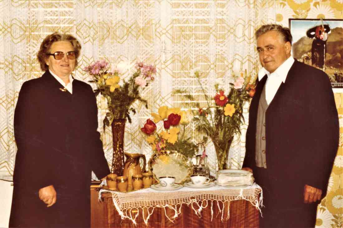 Silberhochzeit von Helene (geb. Zambo, *1925/+2008) und Johann Oswald (*1929/+2013) - Grazerstraße 35