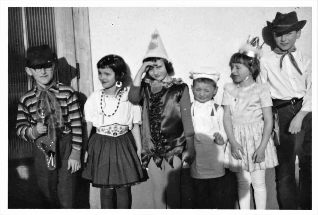 Kinderfasching 1963 mit vielen bekannten Gesichtern