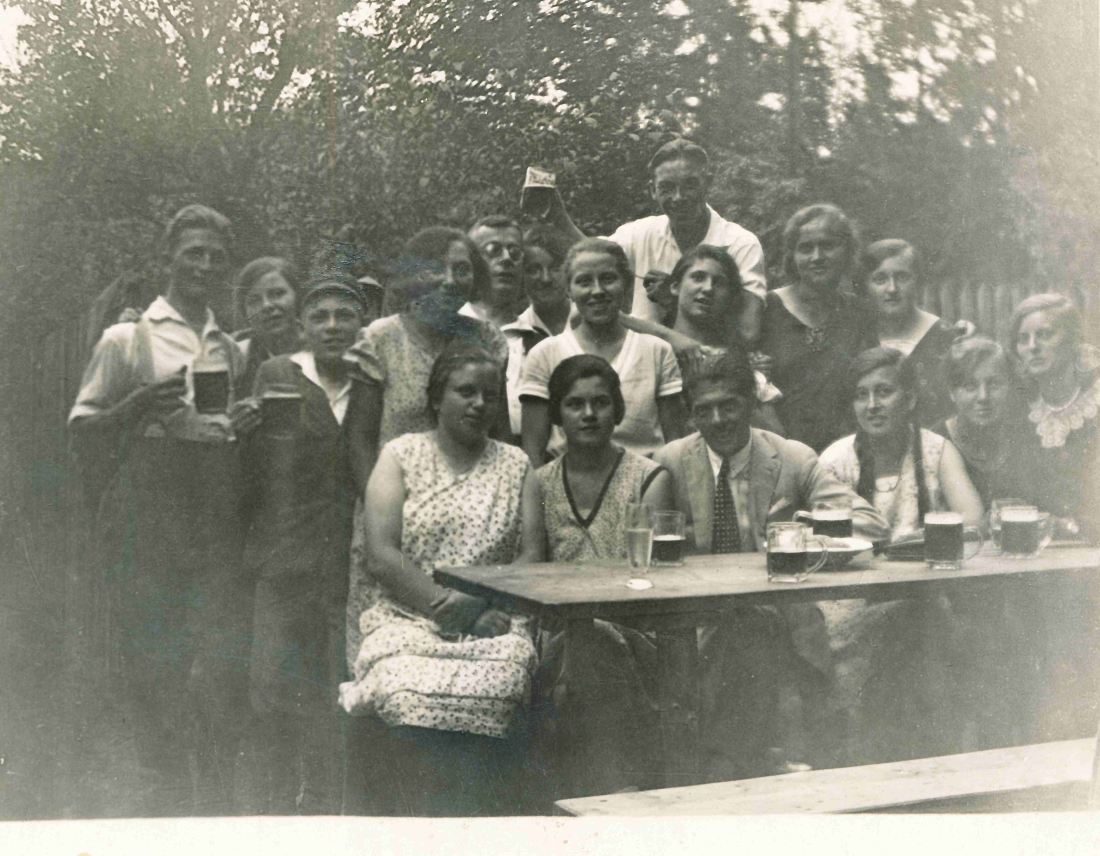 Kleiner Sonntagsausflug ins Gasthaus in der Warthenau (auch Wartenau) zwischen Riedlingsdorf und Unterschützen - Granich/Hermann/Schober