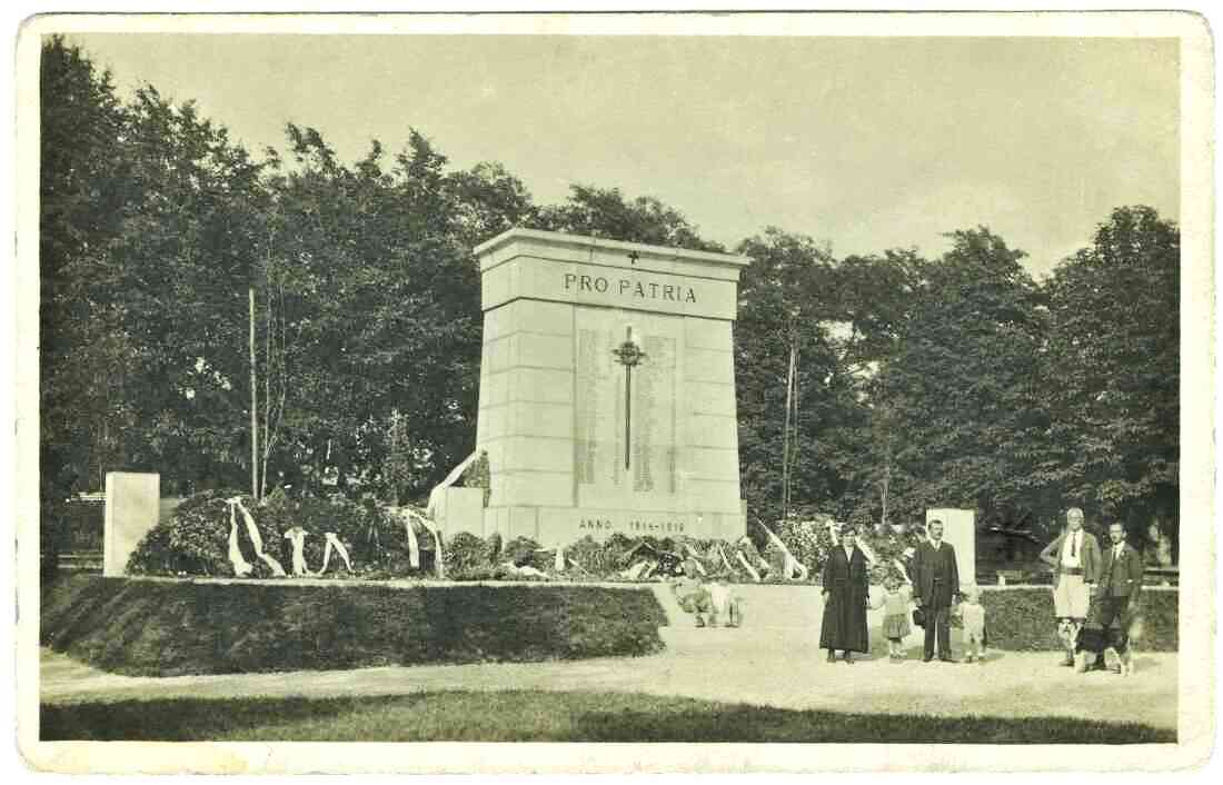 Kriegerdenkmal im Stadtpark