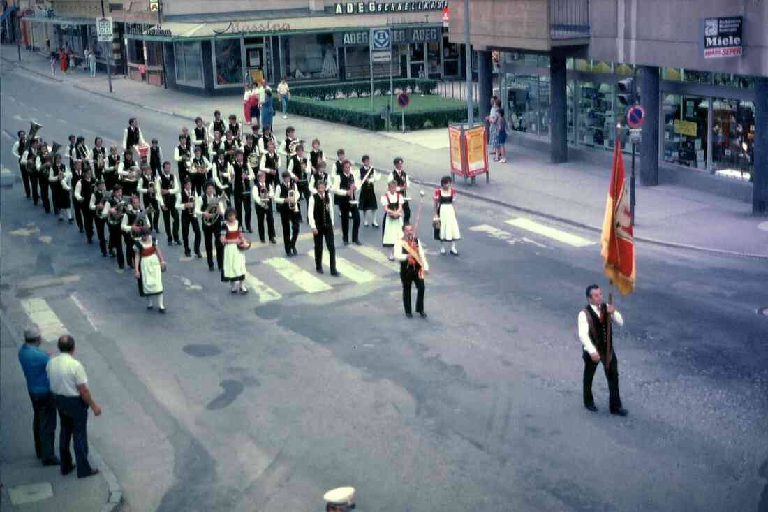 Stadtkapelle: 1. Mai - Maimarsch durch Oberwart