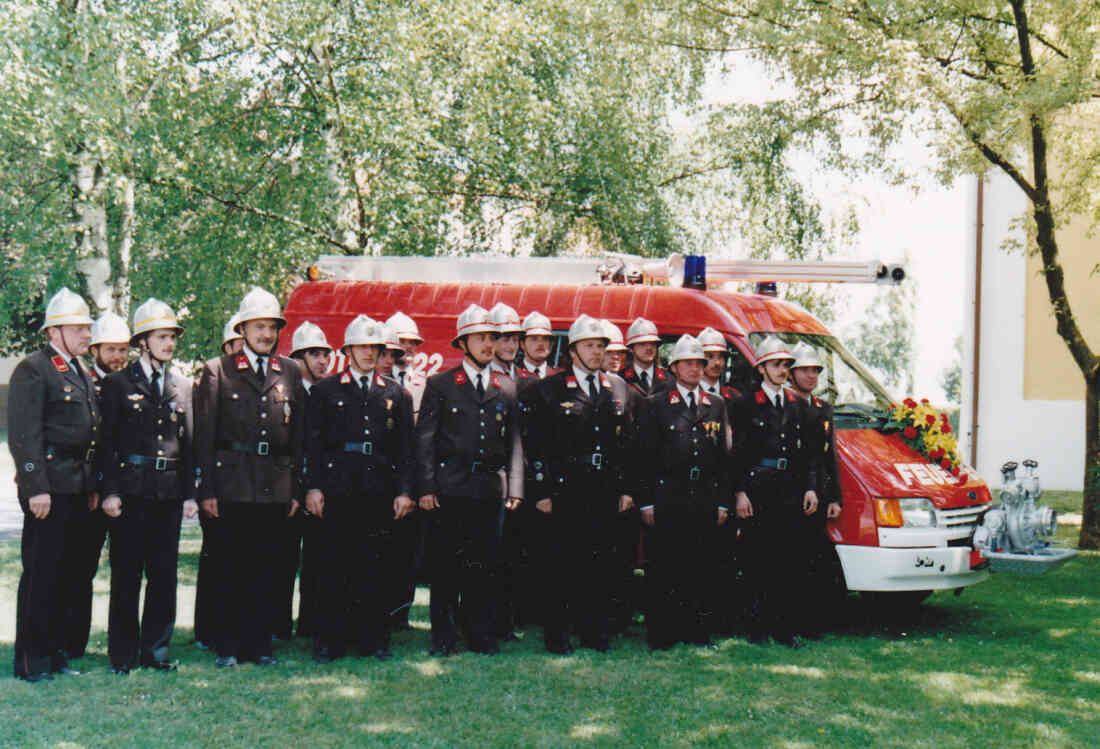 KLF-Segnung Freiwillige Feuerwehr St. Martin am 28. Mai 1992 (Ratz)