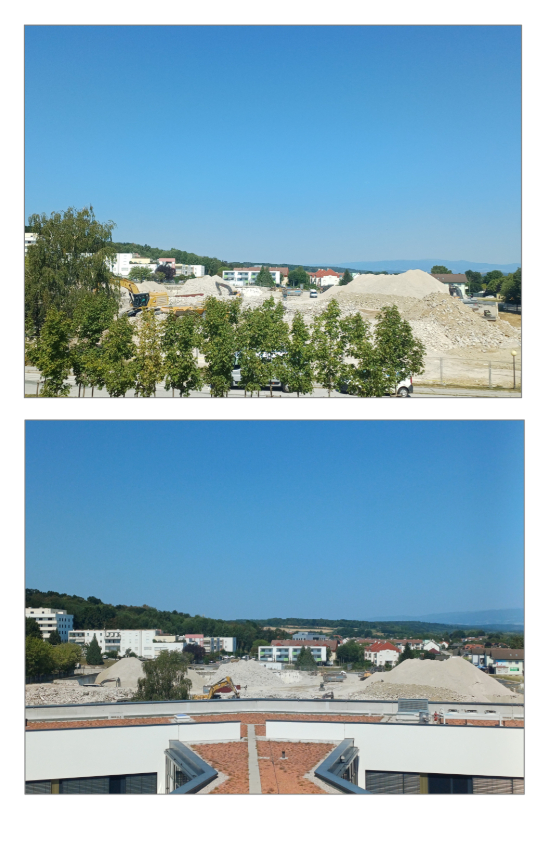 Abriss LKH – Krankenhaus Dornburggasse 80 - 26/08/04 // Ein Rückblick: die Geschichte des Schwerpunktkrankenhauses – Dornburggasse 80