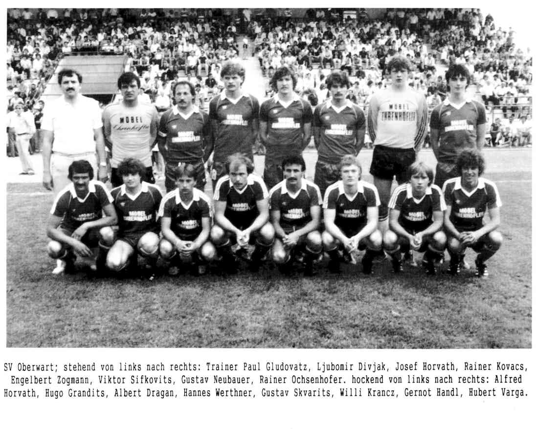 Fußball - SV Oberwart: 1981/82