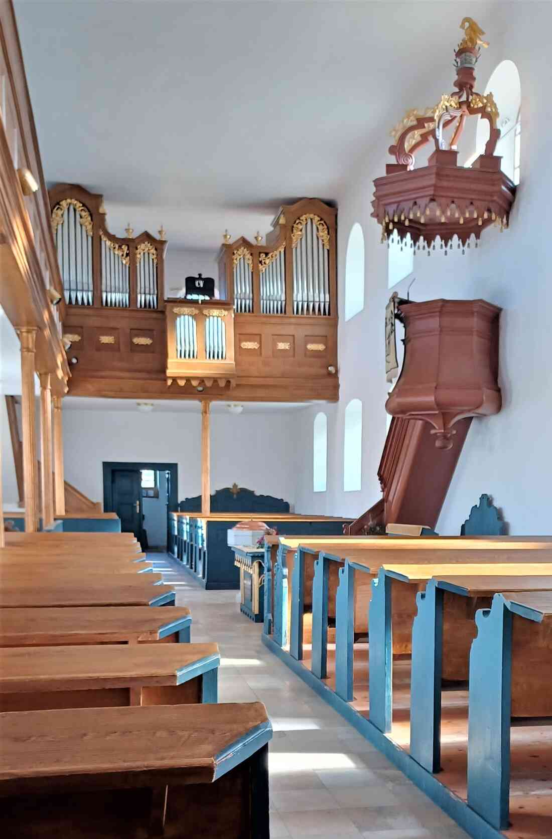 Innenraum der Reformierten Kirche