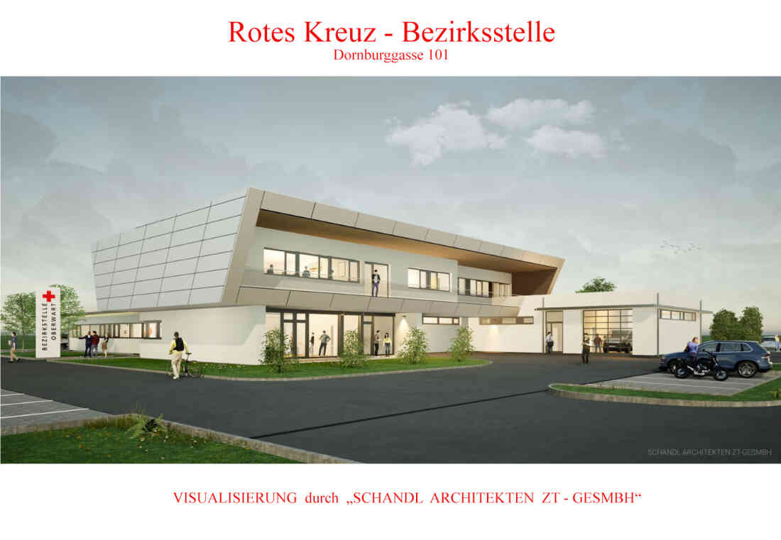 Rotes Kreuz: Neue Bezirksstelle (Dornburggasse 101)