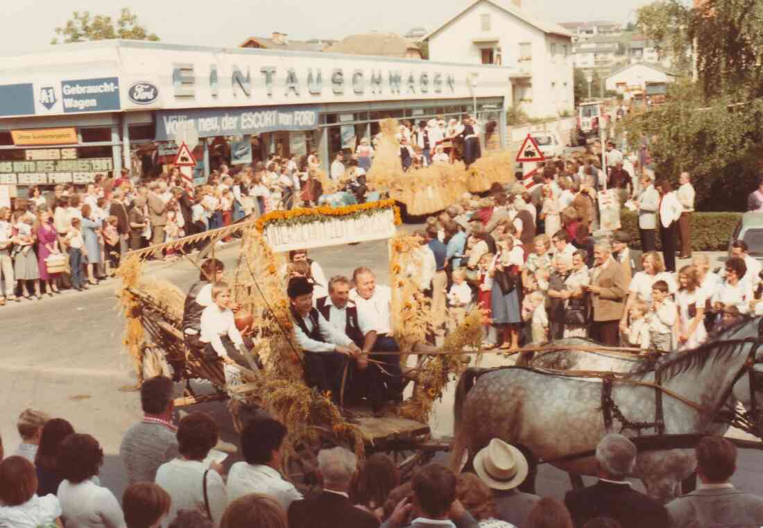 Erntedankfest - Umzug