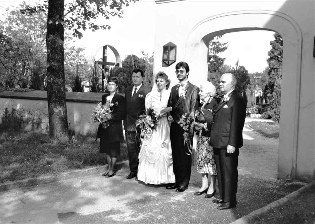 Goldene Hochzeit des Ehepaars Stefanie und Alexander Granich (Rauchfangkehrermeister und langjähriger Kommandant der FF)