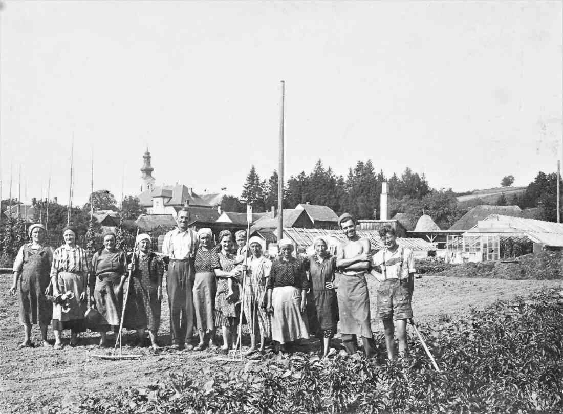 Gärtnerei Hanusch-Graf (Steinamangersrstrße 36b): Fam. Hanusch und Mitarbeiter