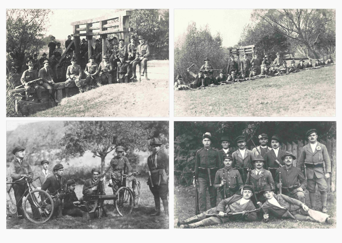 "Freischärlerstaat" Leithabanat (Lajtabánság ung. oder Leitha-Banschaft): Gruppen von Freischärler