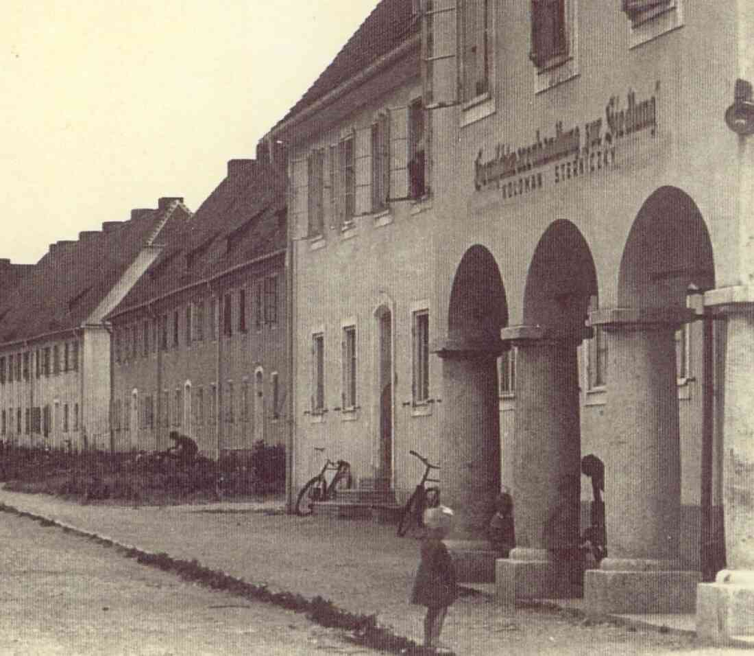 "Gemischtwarenhandlung zur Siedlung" Koloman Sterniczky (Südtirolersiedlung , Wienerstraße 22)