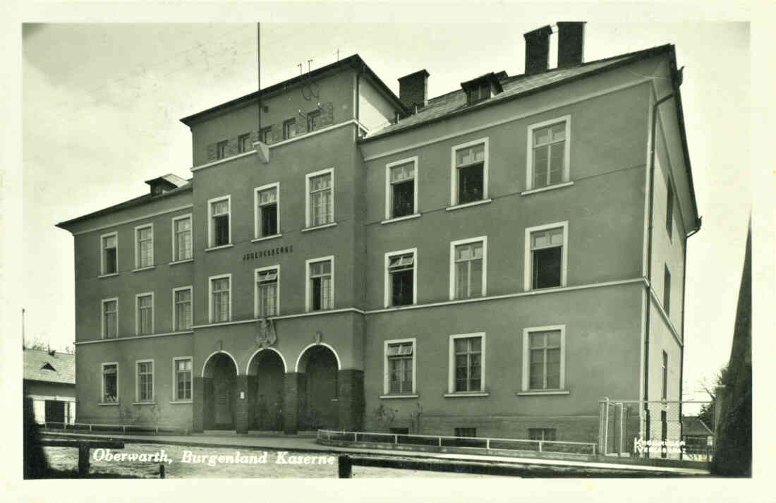 Ansichtskarte: Kaserne (Prinz Eugenstraße 6)